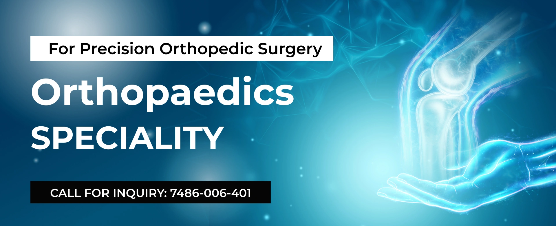 Orthopaedic hospital for Bone & Joint Care in Nadiad