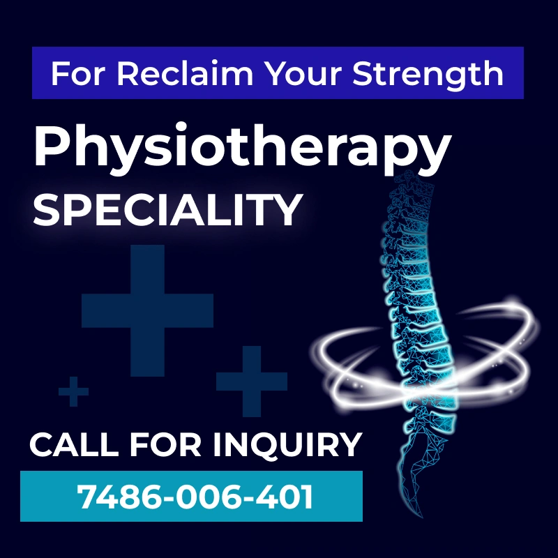 Physiotherapy center in Sanjay Hospital, Nadiad